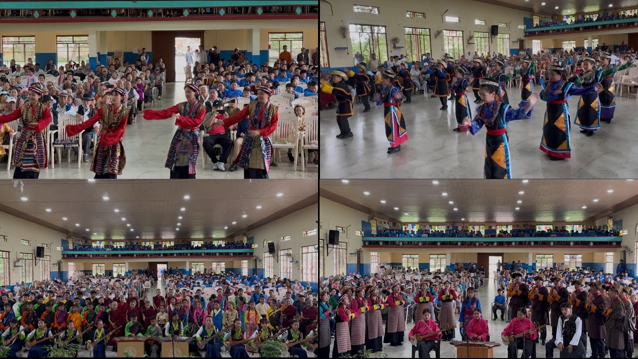 Celebration Of 65th Anniversary Of Tibetan Democracy Day At Mundgod Doeguling #tibetanvlogger