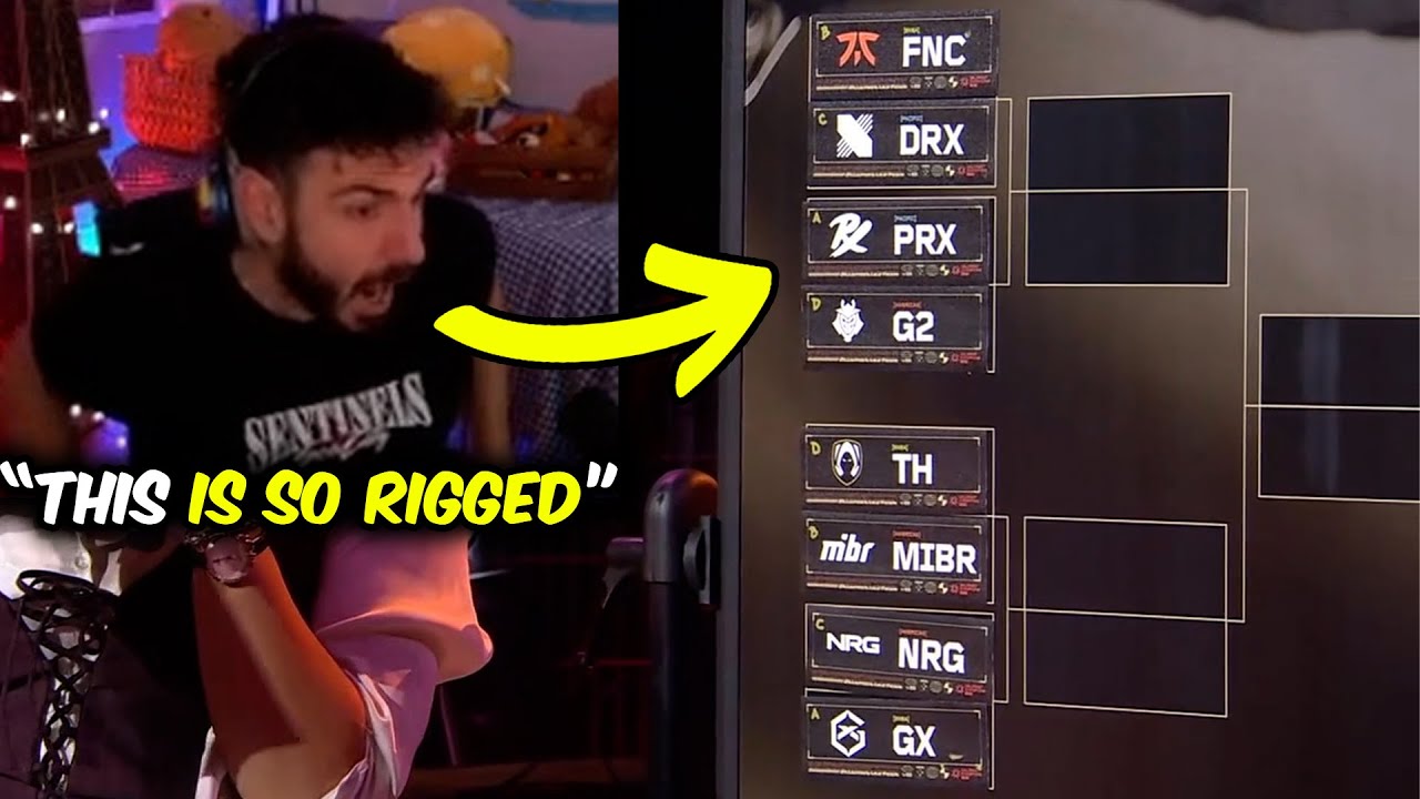 Tarik Reacts To Champions 2025 Playoffs LIVE DRAW! (RIGGED!?)