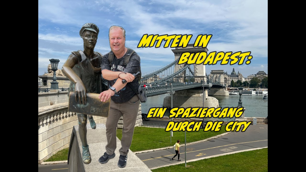 4K  Mitten in Budapest: Ein Spaziergang durch die City