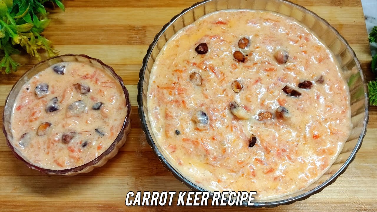 Carrot Kheer Recipe By Come, Cook With Me 
