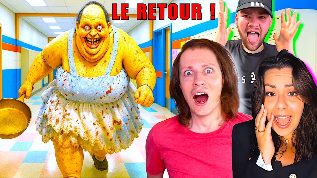 LUNCH LADY NOUS FAIT HURLER DE PEUR DANS L’ÉCOLE LA NUIT ! 😱 - Délires de Max