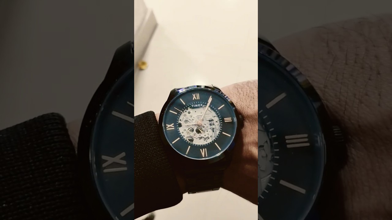 Timex Automatic skeleton watch 