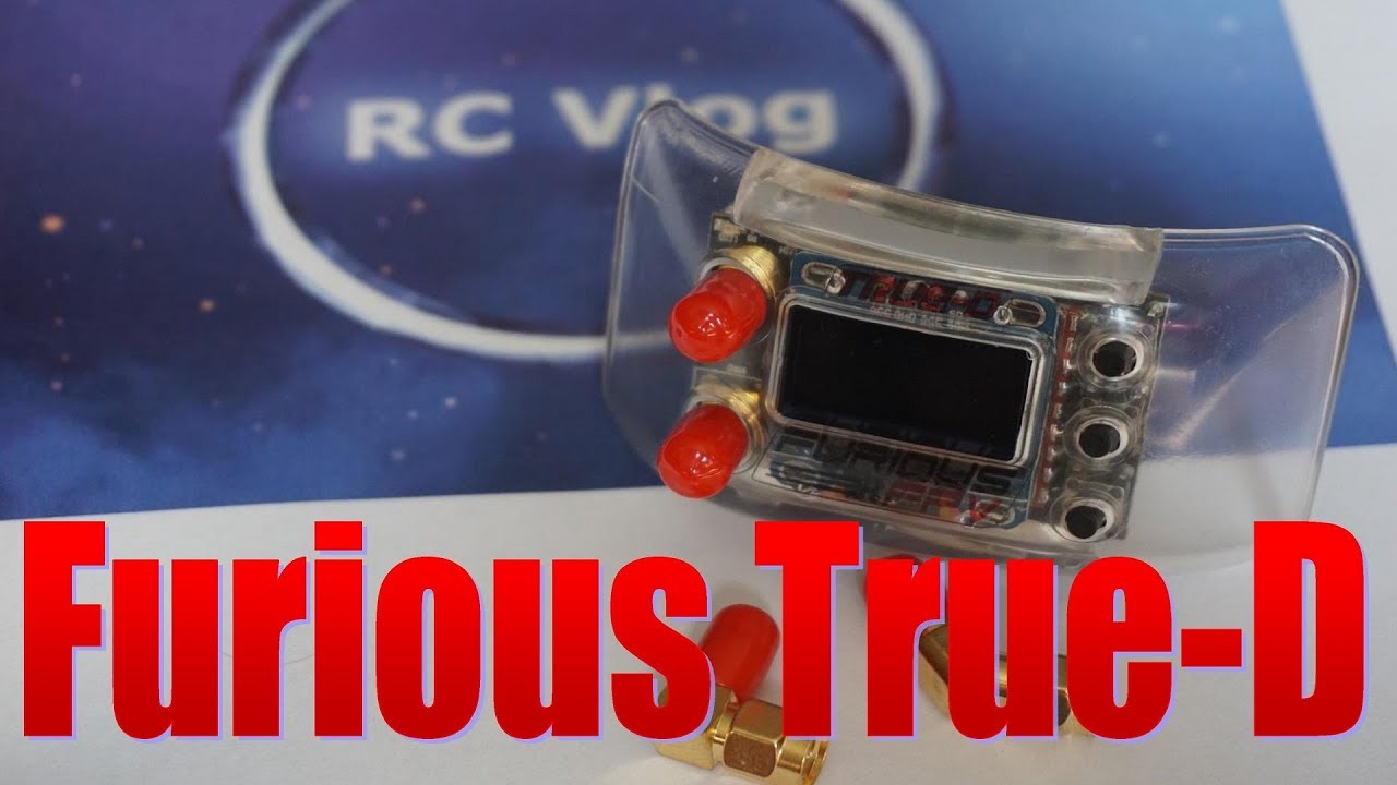 Furious True-D - продвинутый приемник для FPV очков. Banggood