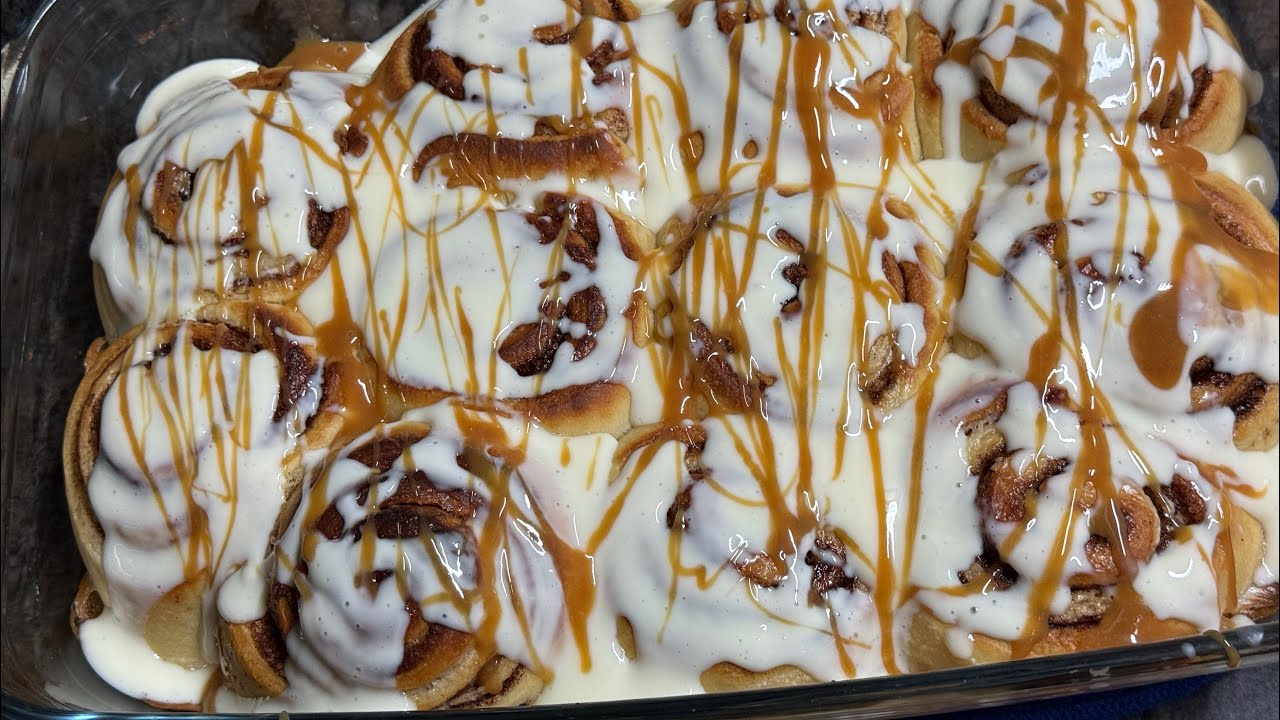 سينامون رولز 😋رائع و المذاق خرافي