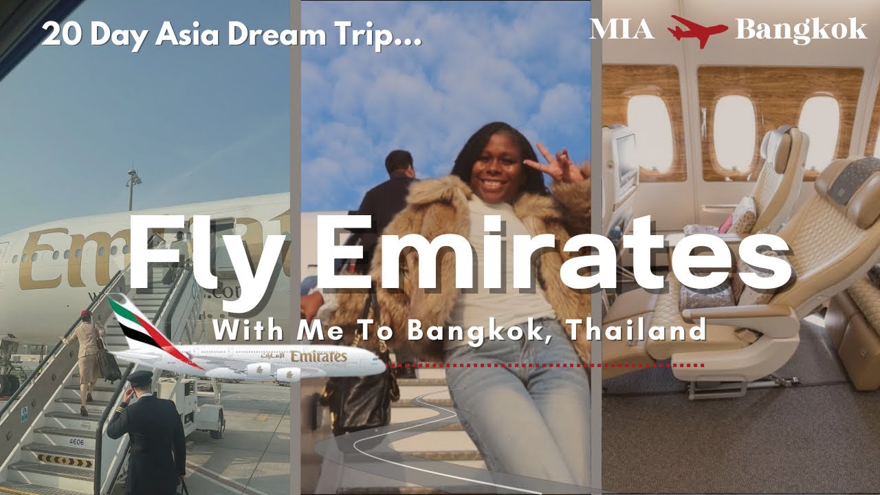 Я летал эконом-классом Emirates в Бангкок, Таиланд | Честный отзыв и впечатления✈️📍