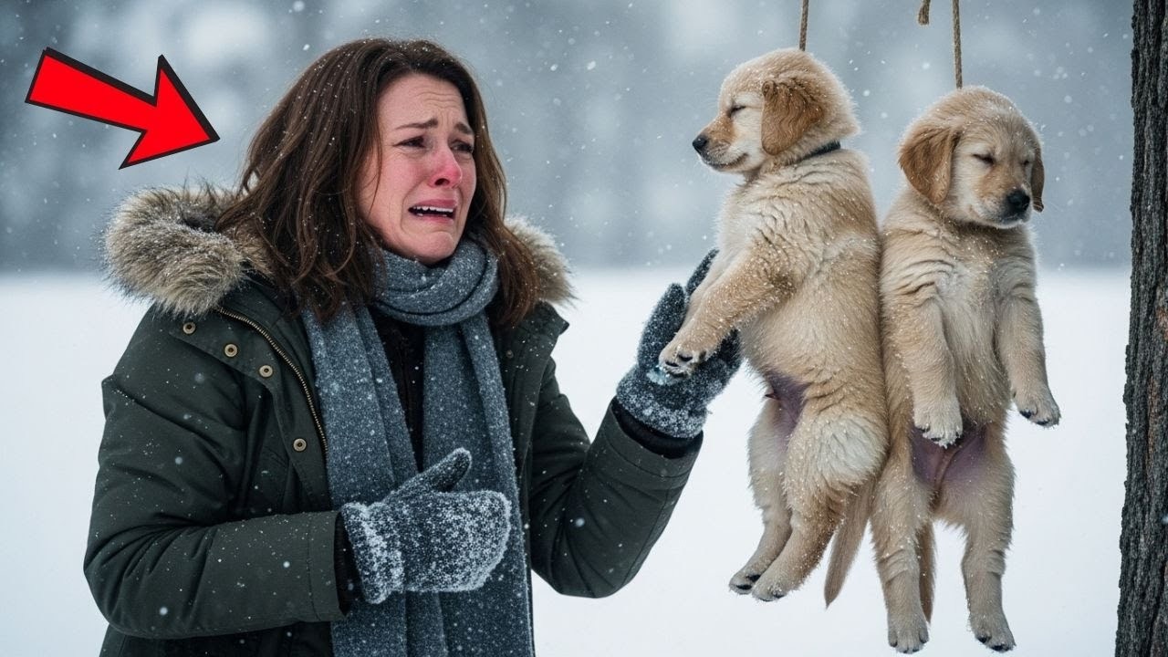 Lonely Woman Found Two Puppies in a Snowstorm—And Her Life Was Never the Same