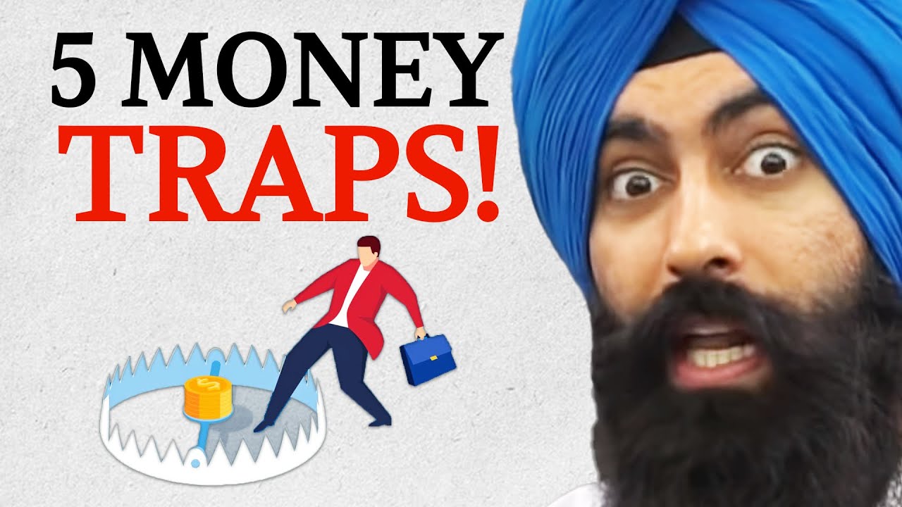 AVOID THESE 5 Money Traps In Your 20's & 30's Or STAY BROKE... | Jaspreet Singh