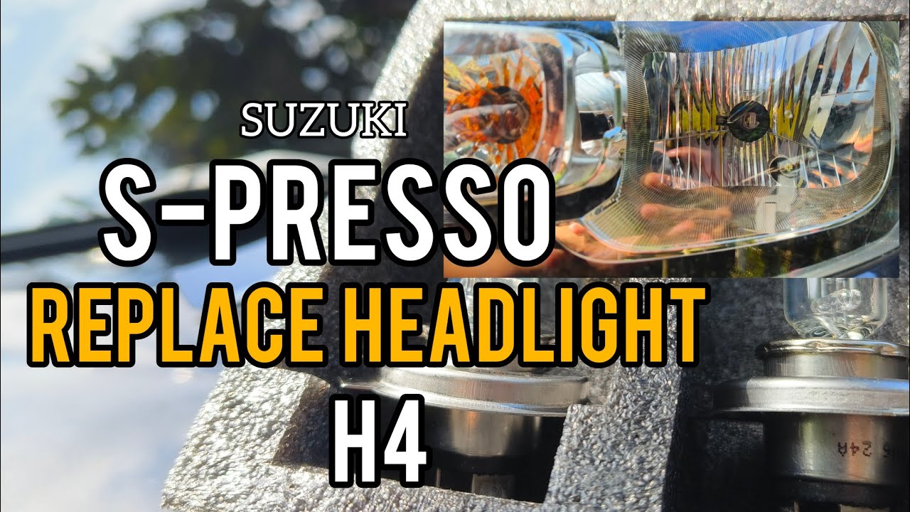 HOW TO REPLACE HEADLIGHT | SUZUKI S-PRESSO 2024 | DIY kaya mo!  | #spresso2024 #headlight