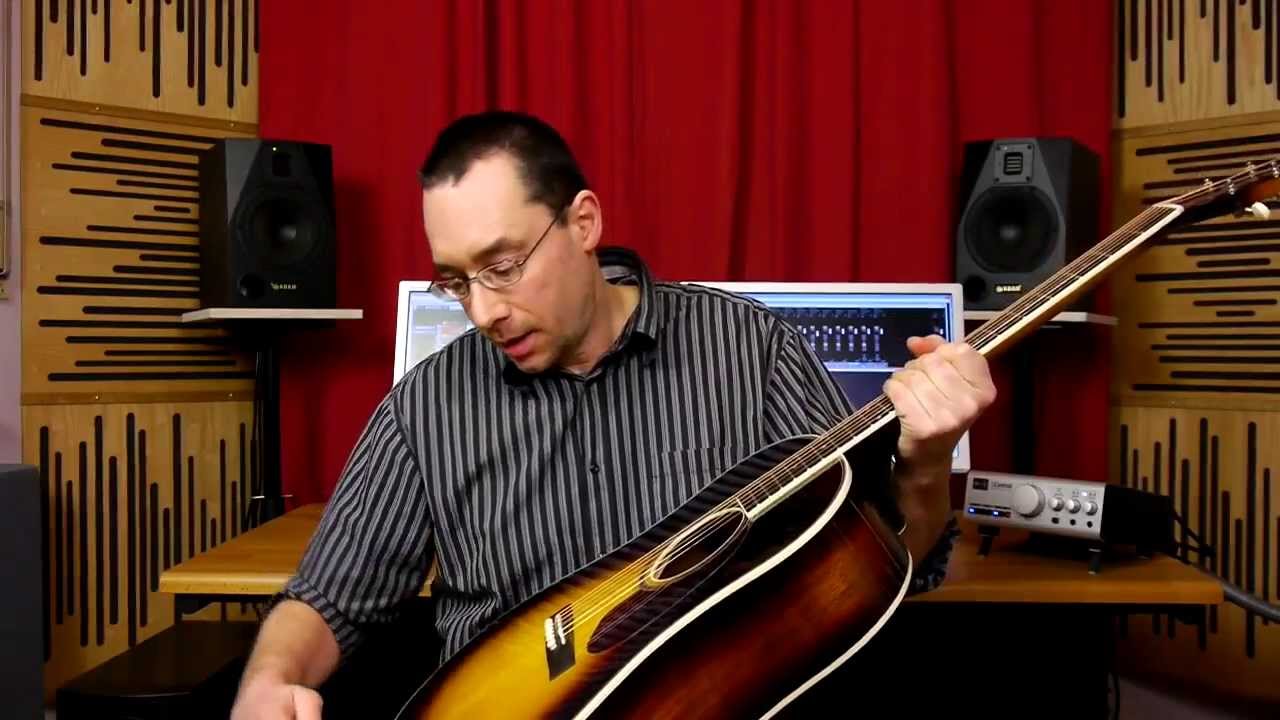 AKUSTIK GITARRE 2-2014: Test Guild Orpheum Roundshoulder Dreadnought mit Andreas Schulz