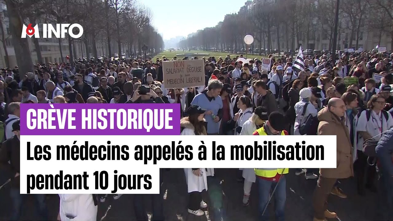 10 jours de gr&egrave;ve pour les m&eacute;decins lib&eacute;raux