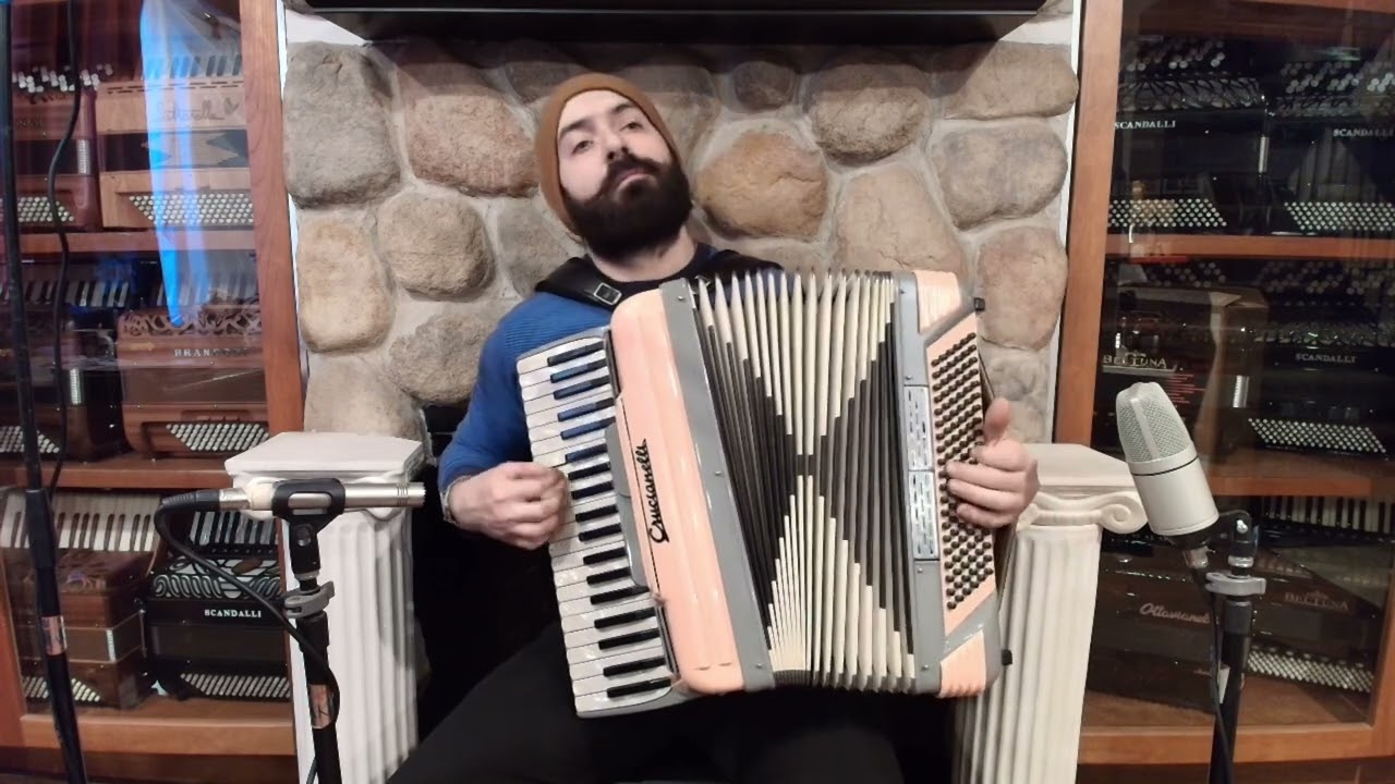 7936 - Cyber Pink Pancordion Crucianelli Piano Accordion LM 41 120 $1199