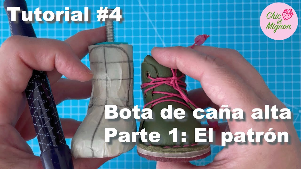 Tutorial #4: Bota de caña alta (Parte 1: el patrón)