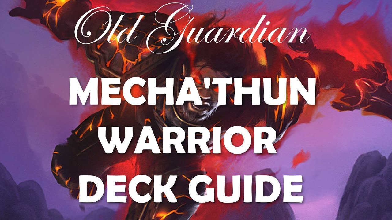 Mecha'thun Warrior guide (Hearthstone Rastakhan deck)