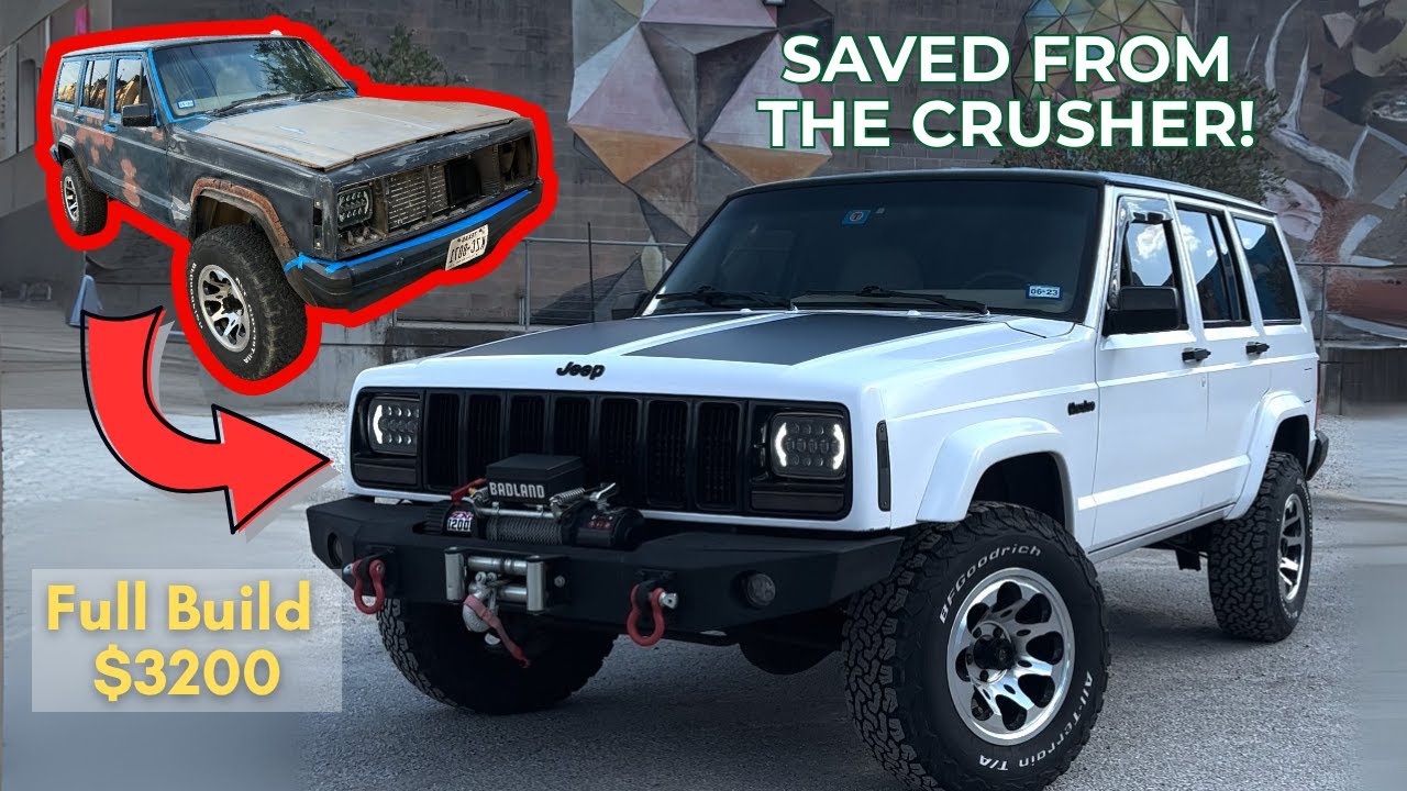 Budget Build - Junkyard Jeep Cherokee XJ Rescue and Restoration