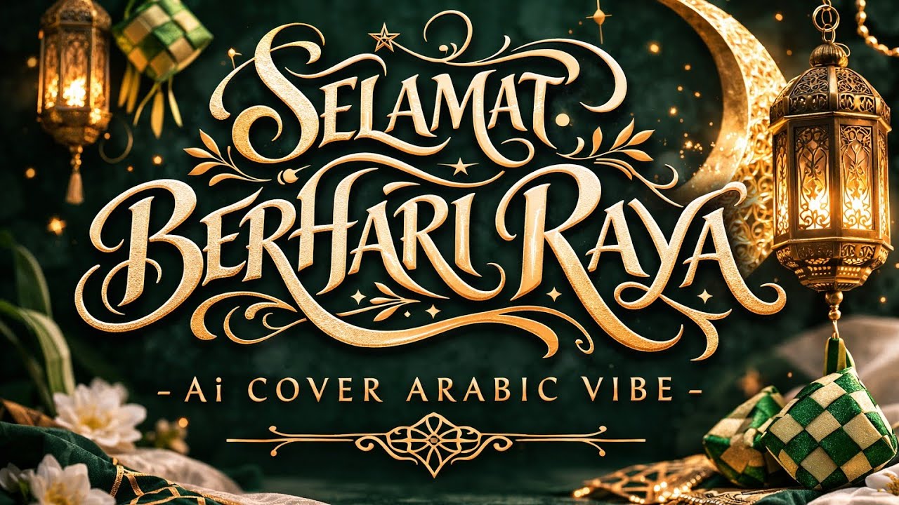 Selamat Berhari Raya – Rahimah Rahim (Middle East Style 🎶 AI Cover Raya Special) 