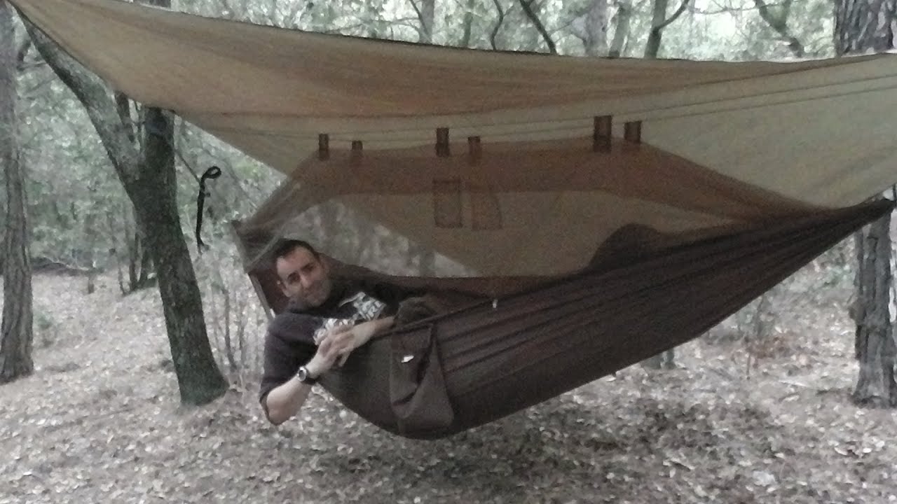 Kit de hamaca mosquitera + toldo Highlander Nomad