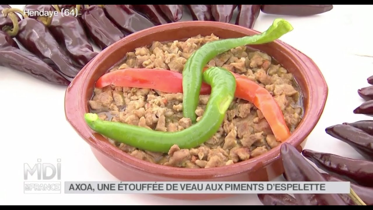 RECETTE : Axoa, une étouffée de veau aux piments d’Espelette
