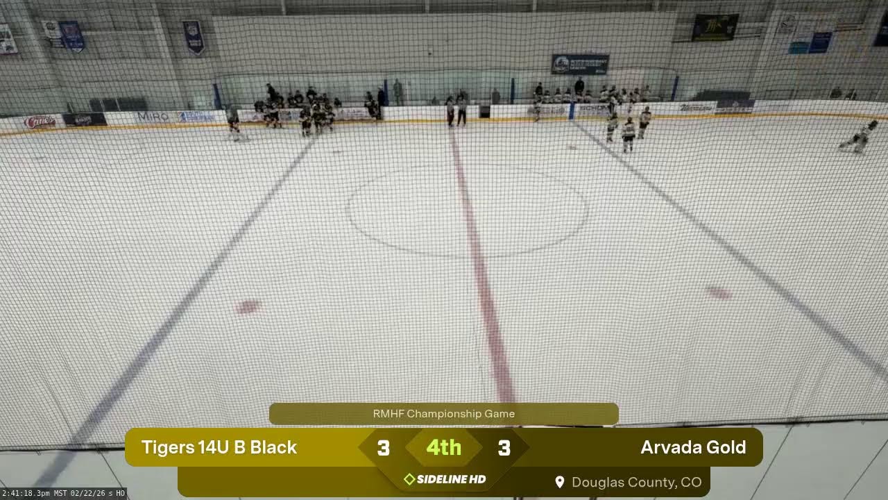 Tigers 14U B Black @ Arvada Gold (2026.02.22)
