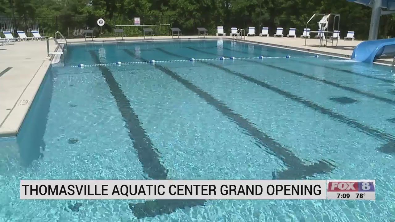 Thomasville Aquatics and Community Center opens to public Memorial Day weekend
