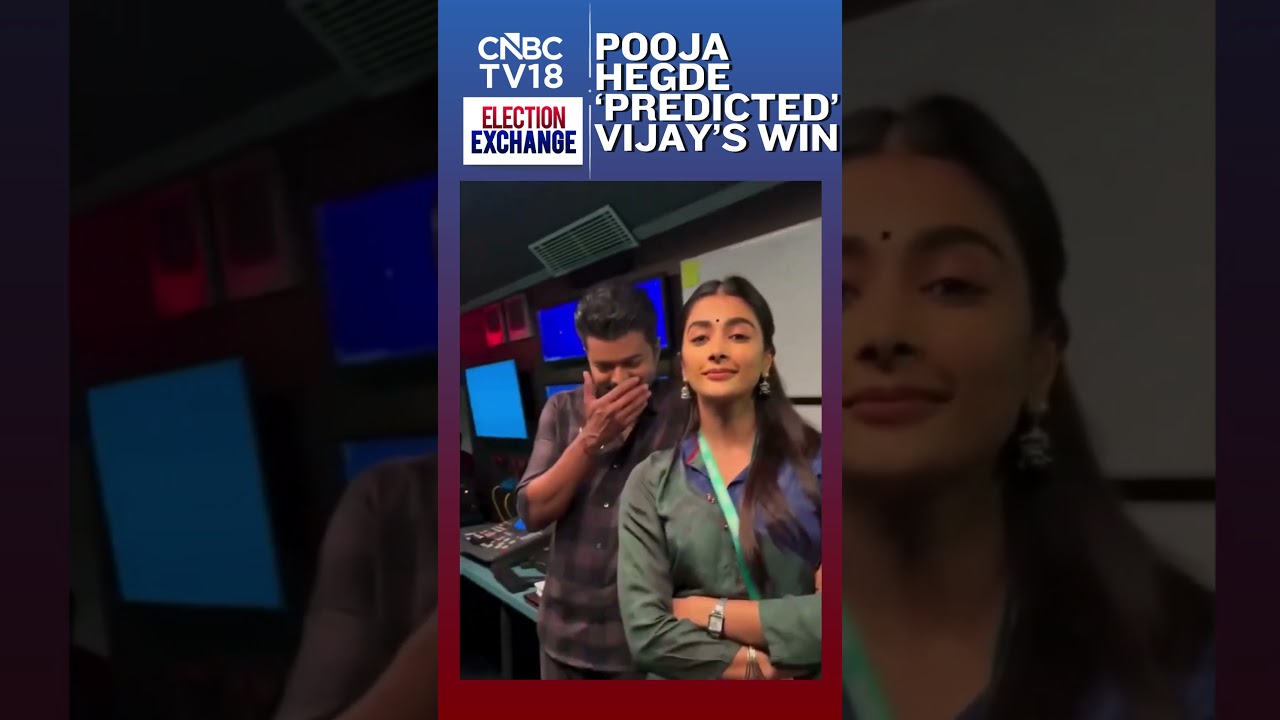 Did Pooja Hegde Foresee Vijay&rsquo;s Win? Cute BTS Clip Breaks Internet | TVK Tamil Nadu News | N18S