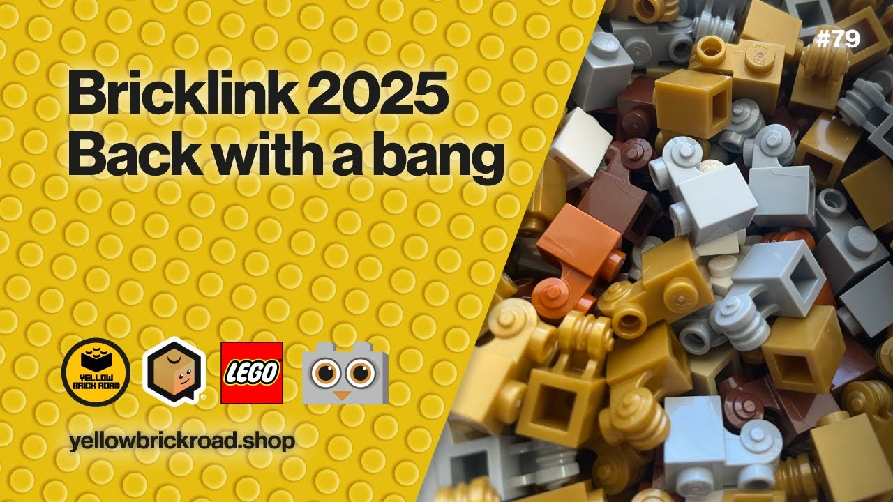 Full Time Bricklink 2025 Back With A Bang &ndash; LEGO Bricklink Vlog #79