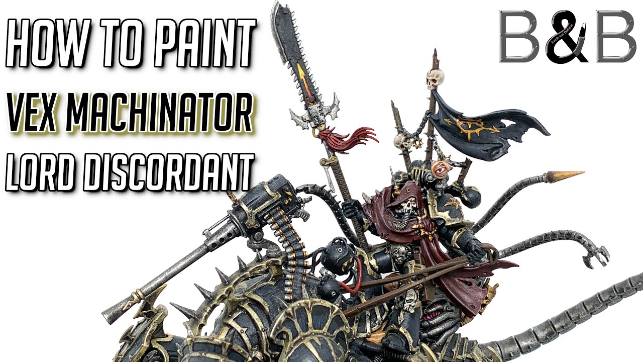 How to Paint Vex Machinator Arch-Lord Discordant, Part 1