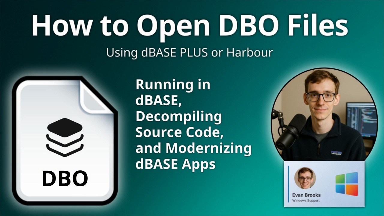 Как открыть файлы DBO (скомпилированная программа dBASE IV)