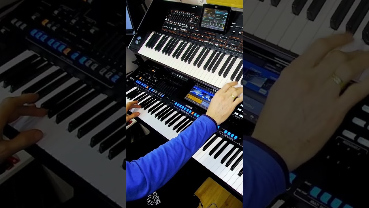 Das Model - EuroDance Remix I Live Synth Performance (Yamaha Genos, Korg Pa4x) Kraftwerk Cover