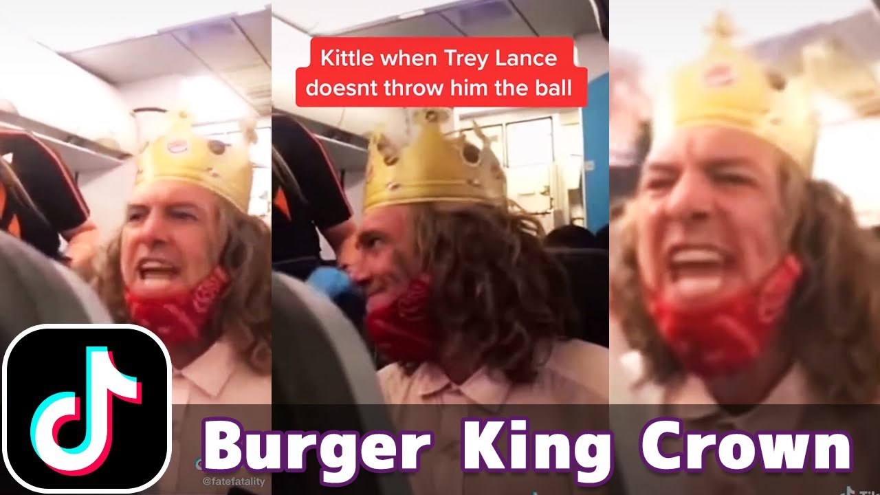 Burger King Crown Hat Guy Meme | TikTok Compilation