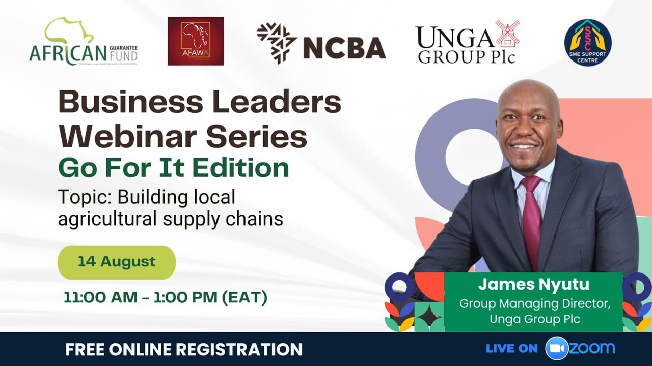 Business Leaders Webinar Series - GO FOR IT! Edition: Building Local Agricultural Supply Chains