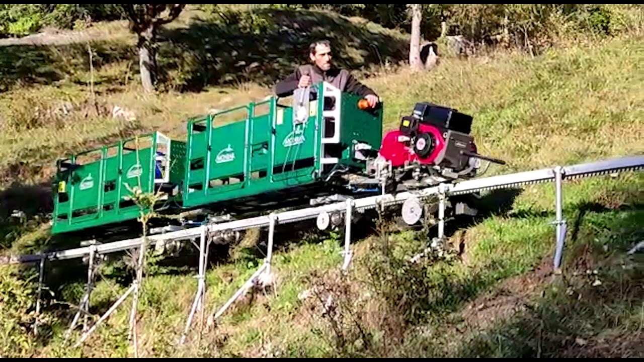 Installazione di Monorotaia Monrail a La Dorca