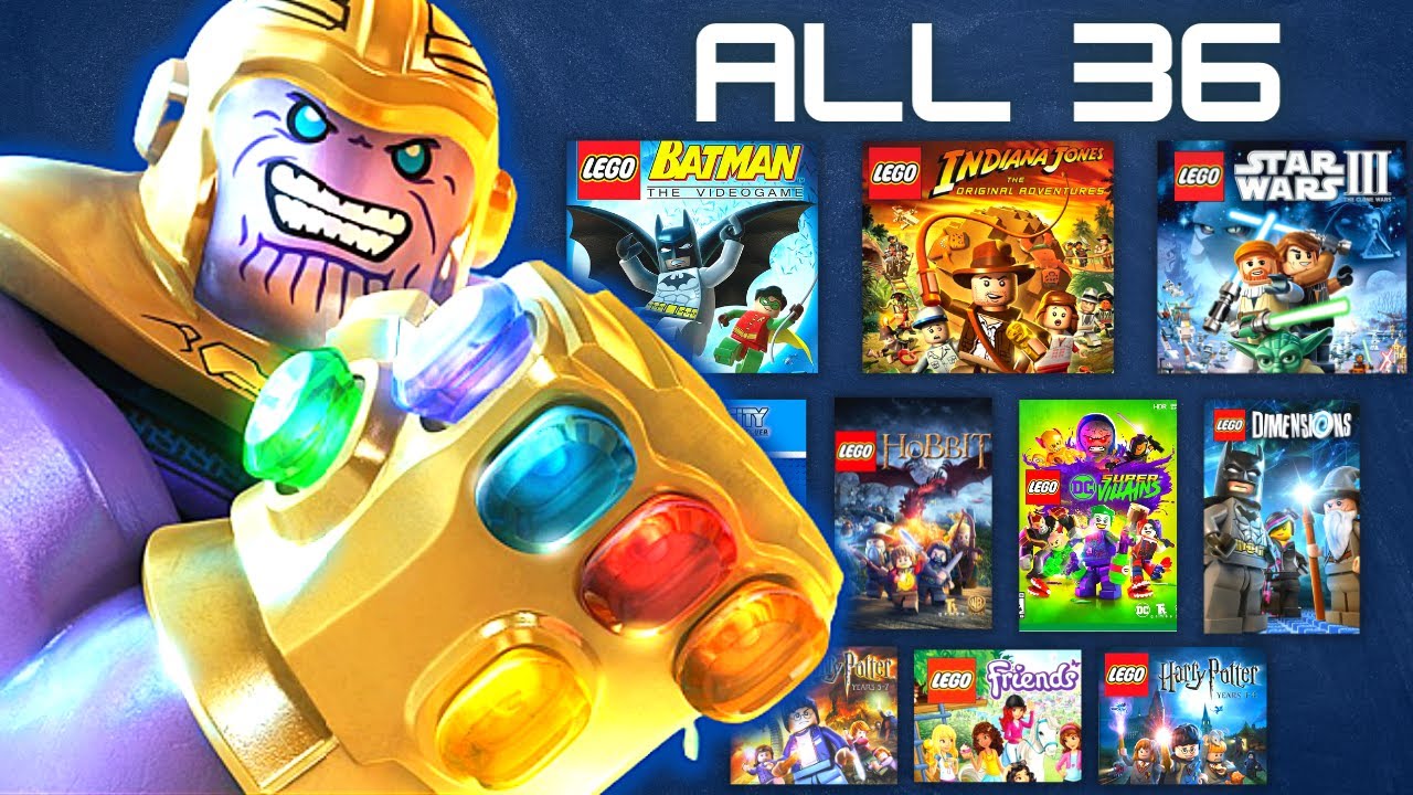 Рейтинг всех 36 игр LEGO от ХУДШИХ к ЛУЧШИМ
