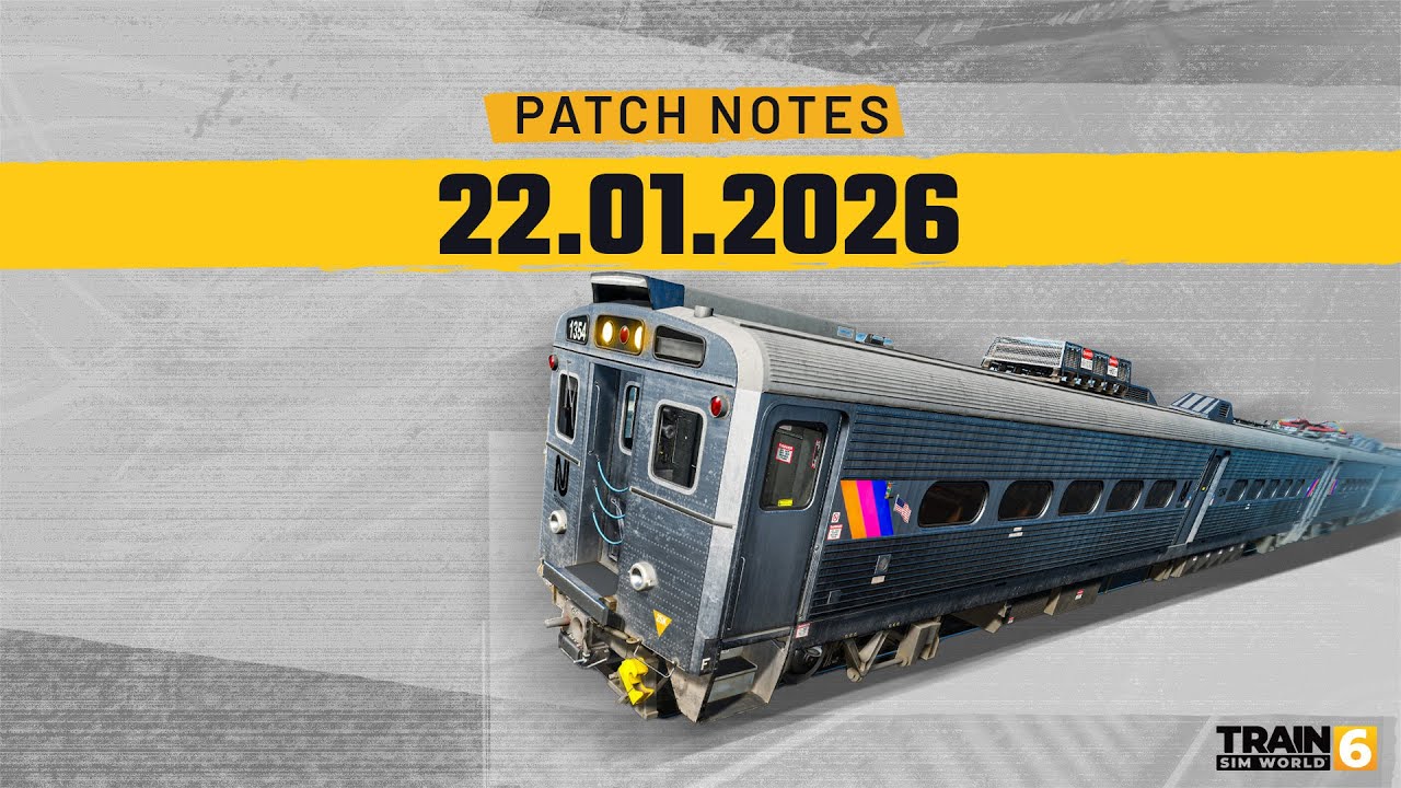 Großes Train Sim World 6 UPDATE für DEUTSCHE STRECKEN und ZÜGE veröffentlicht! Neuer Patch für TSW 6