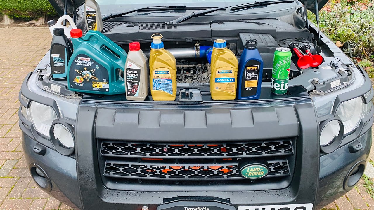 Все жидкости! - Land Rover Freelander 2 / LR2