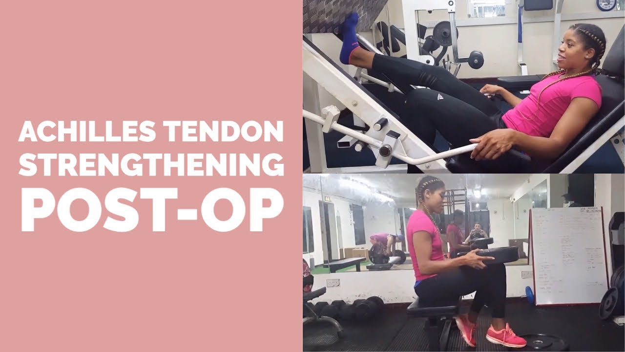 Week 12-18 Post-op Achilles Tendon Recovery Strength Exercises