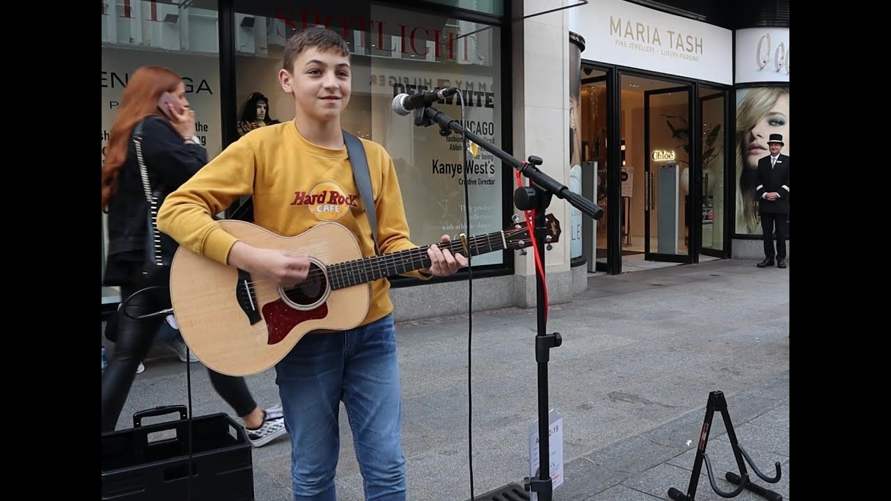 With or Without You (U2) 14 year old Conor Marcus Cover