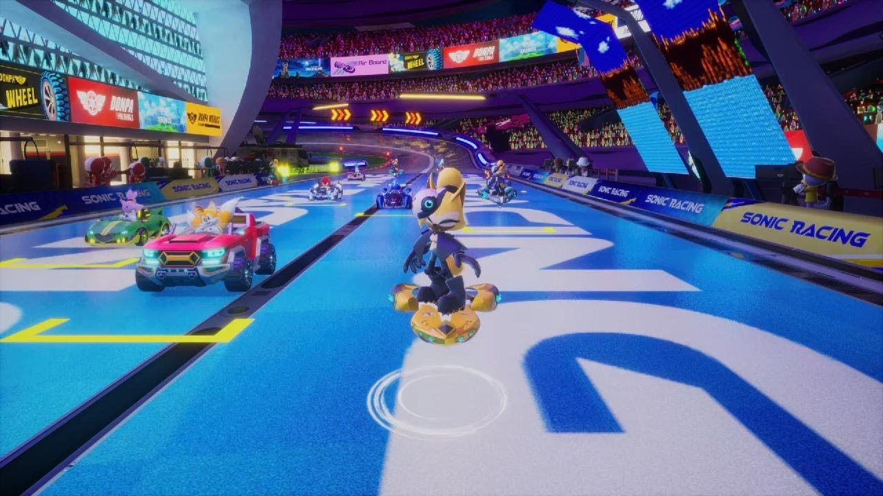 Sonic Racing: CrossWorlds Using Tangle Online Race