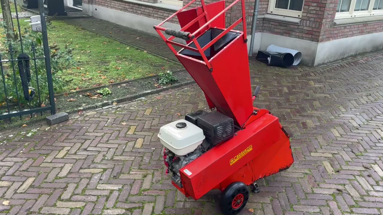 caravaggi bio 80 / schredder / shredder / hakselaar / hout hakselaar / häcksler