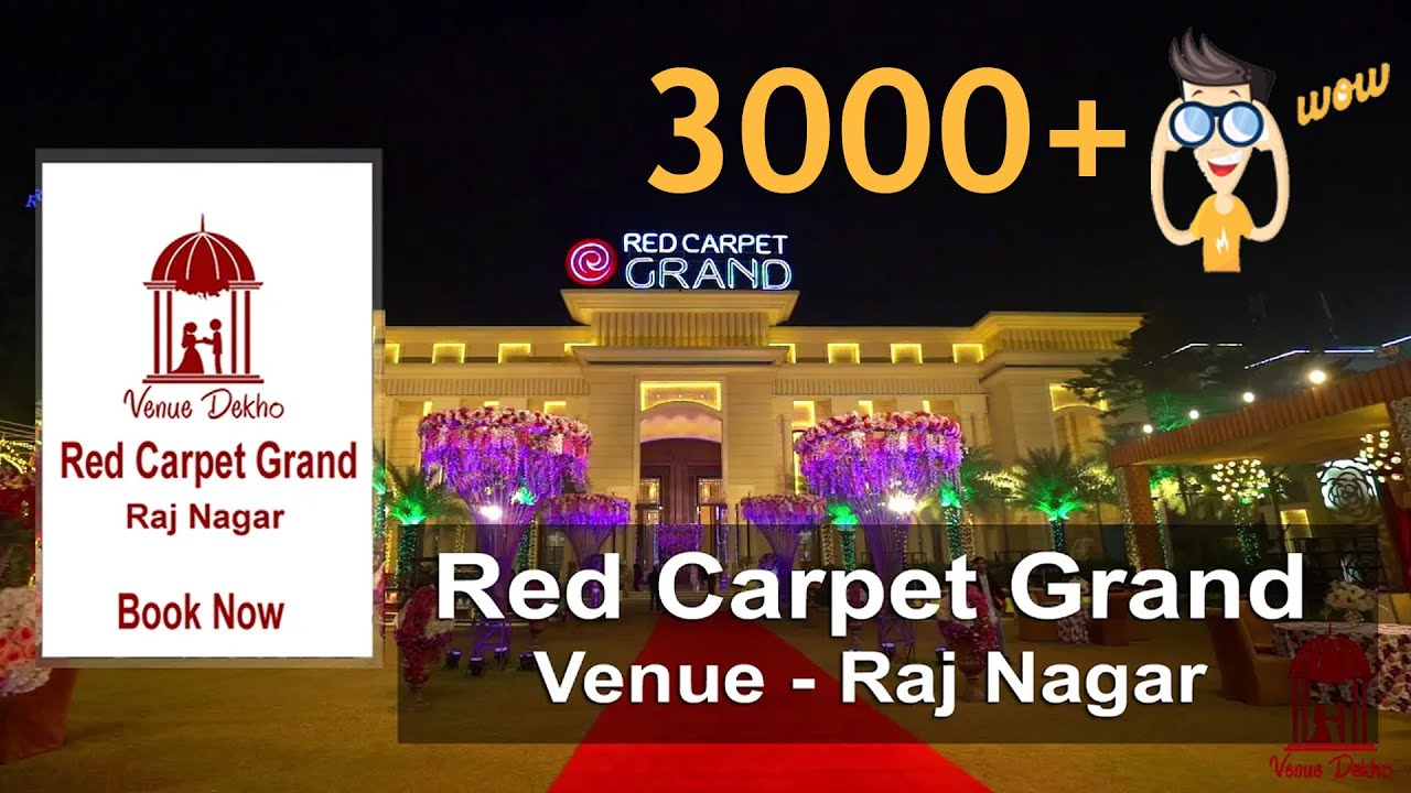 Red Carpet Grand [ Raj Nagar Extension  Ghaziabad - 201017 ] Red Carpet Grand  banquet new video NCR