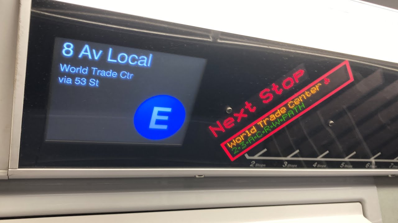 (Full Ride) R160B Siemens (E) Train Ride from Jamaica Center to World Trade Center.