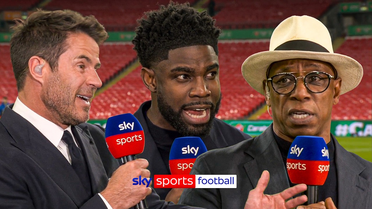 Ian Wright, Micah Richards & Jamie Redknapp react to Carabao Cup final | 