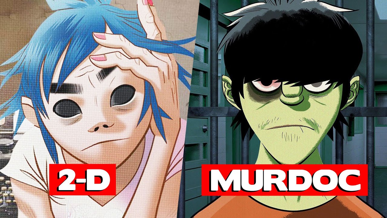 GORILLAZ e a HIST&Oacute;RIA de SEUS PERSONAGENS!