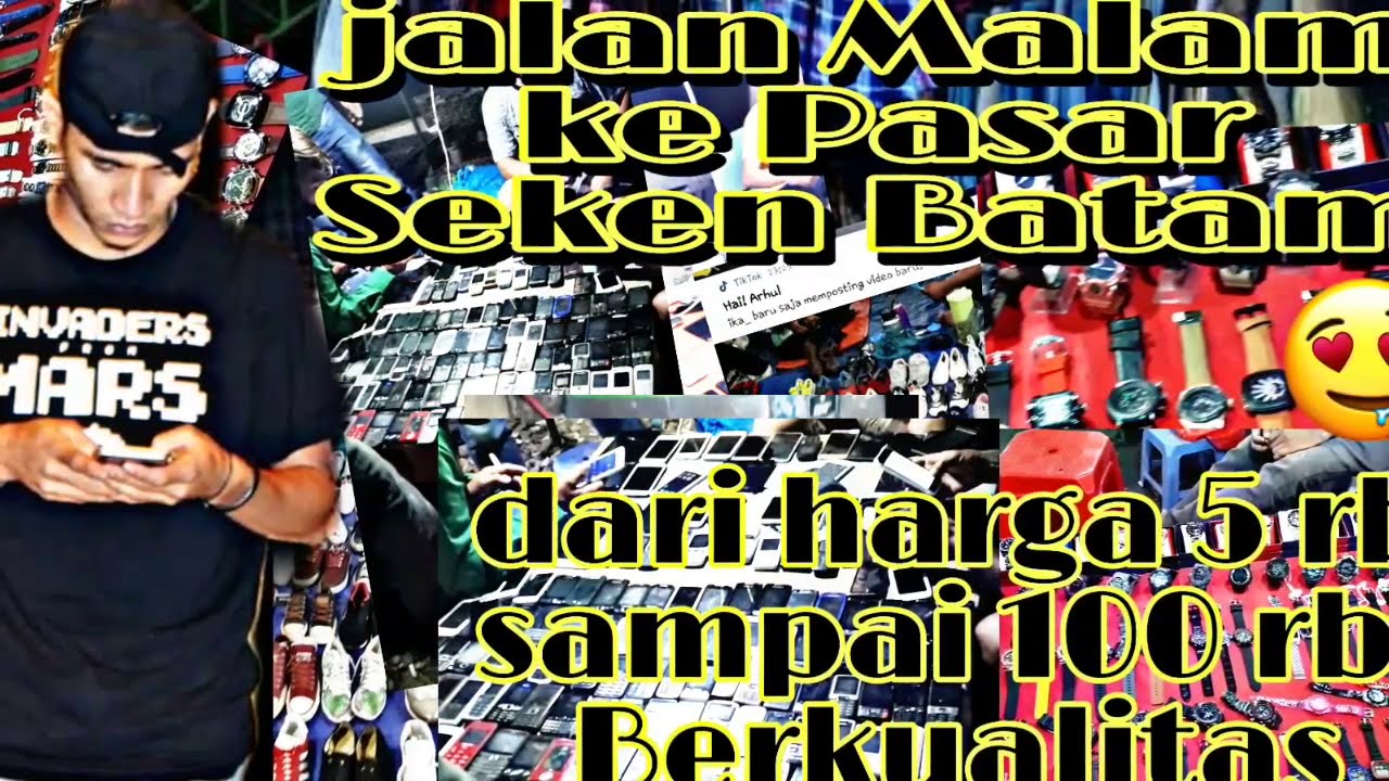 Pasar seken Batam,,? Jual Hp kaya jual sayur..Murah meriah