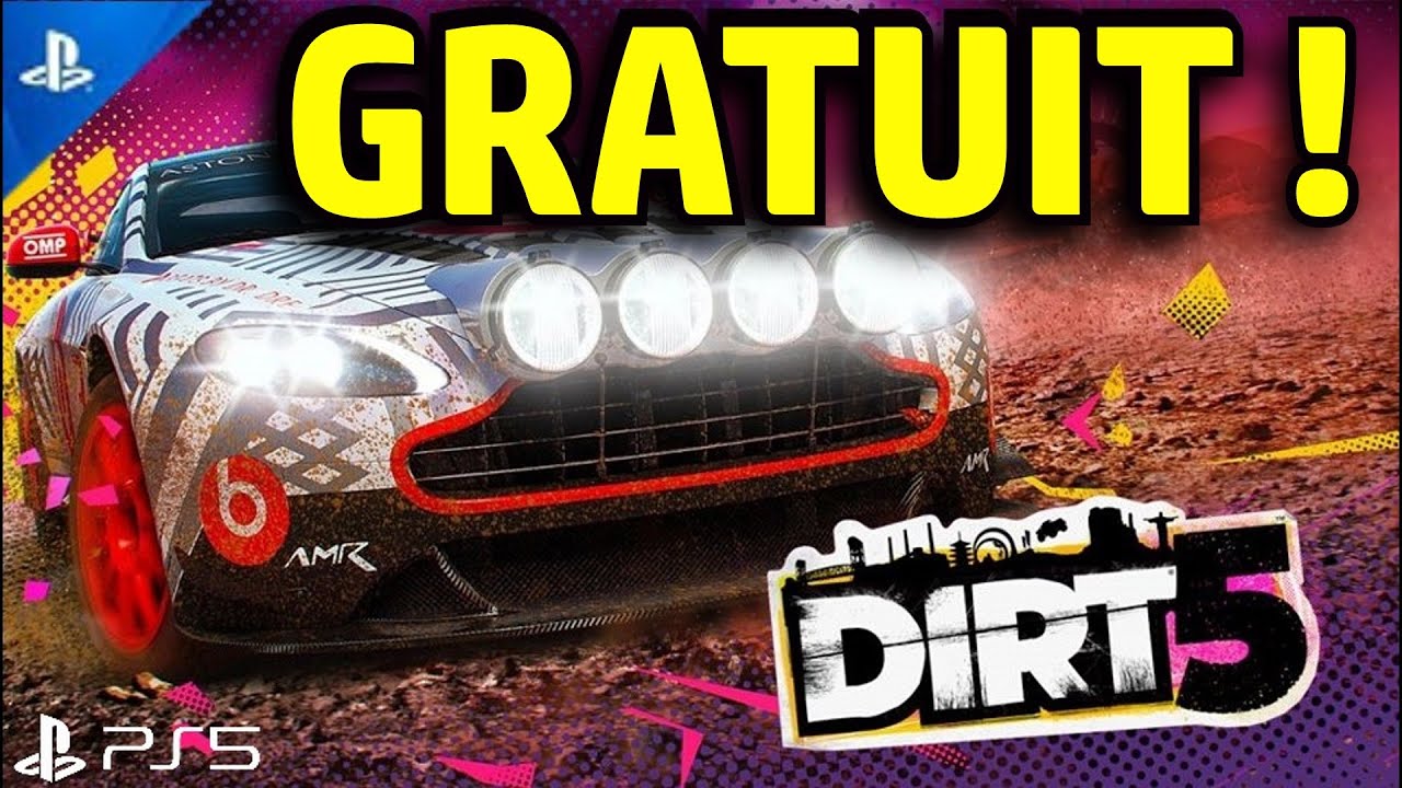 DIRT 5 : Jeu GRATUIT du mois PS+ !