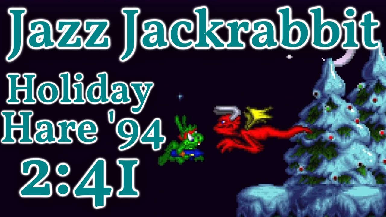 Jazz Jackrabbit Holiday Hare '94 Speedrun 