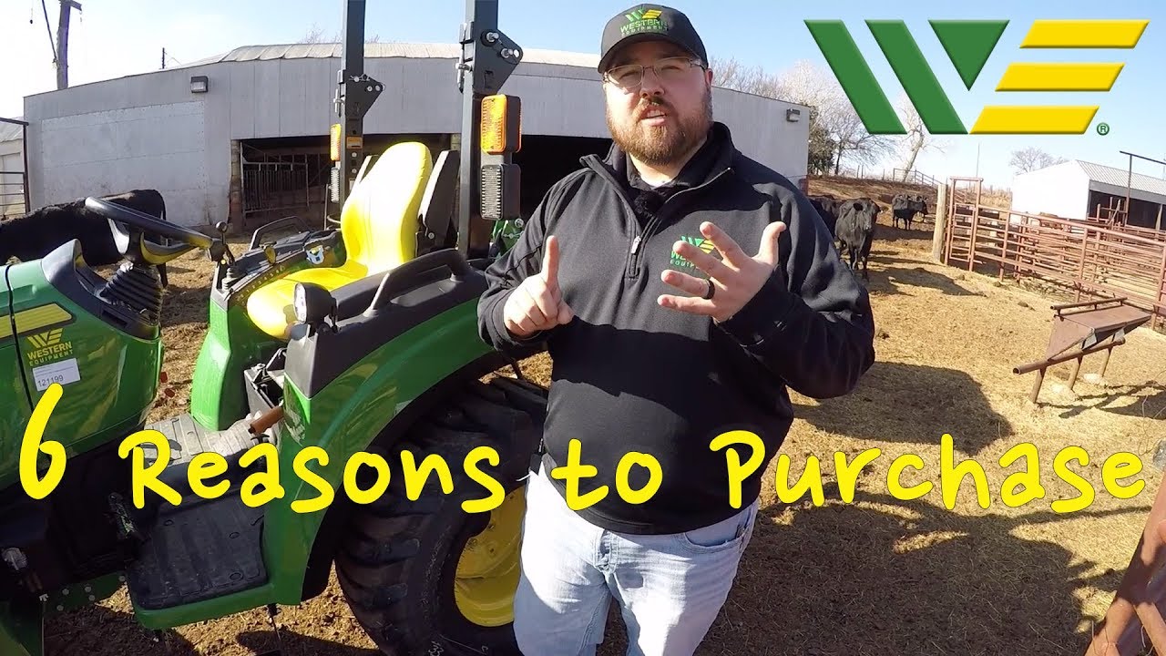 6 Reasons why you should consider the John Deere 2032R