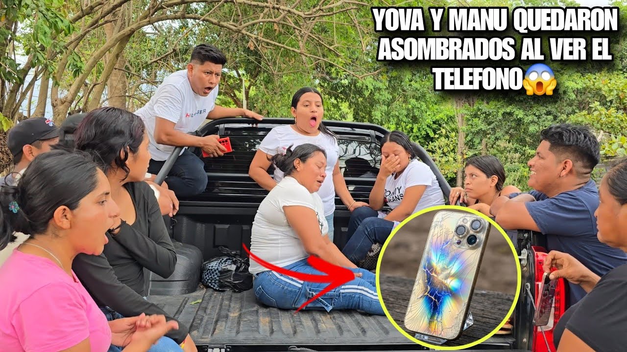 YOVA y Su Grupo Llegarón De Emergencia Y Quedaron En SH0K Al Ver El Telefono Quebrado😱