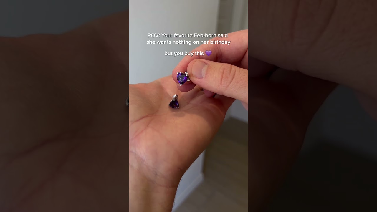 This February Birthstone Gift Always Wins 💜 | Amethyst Jewelry
