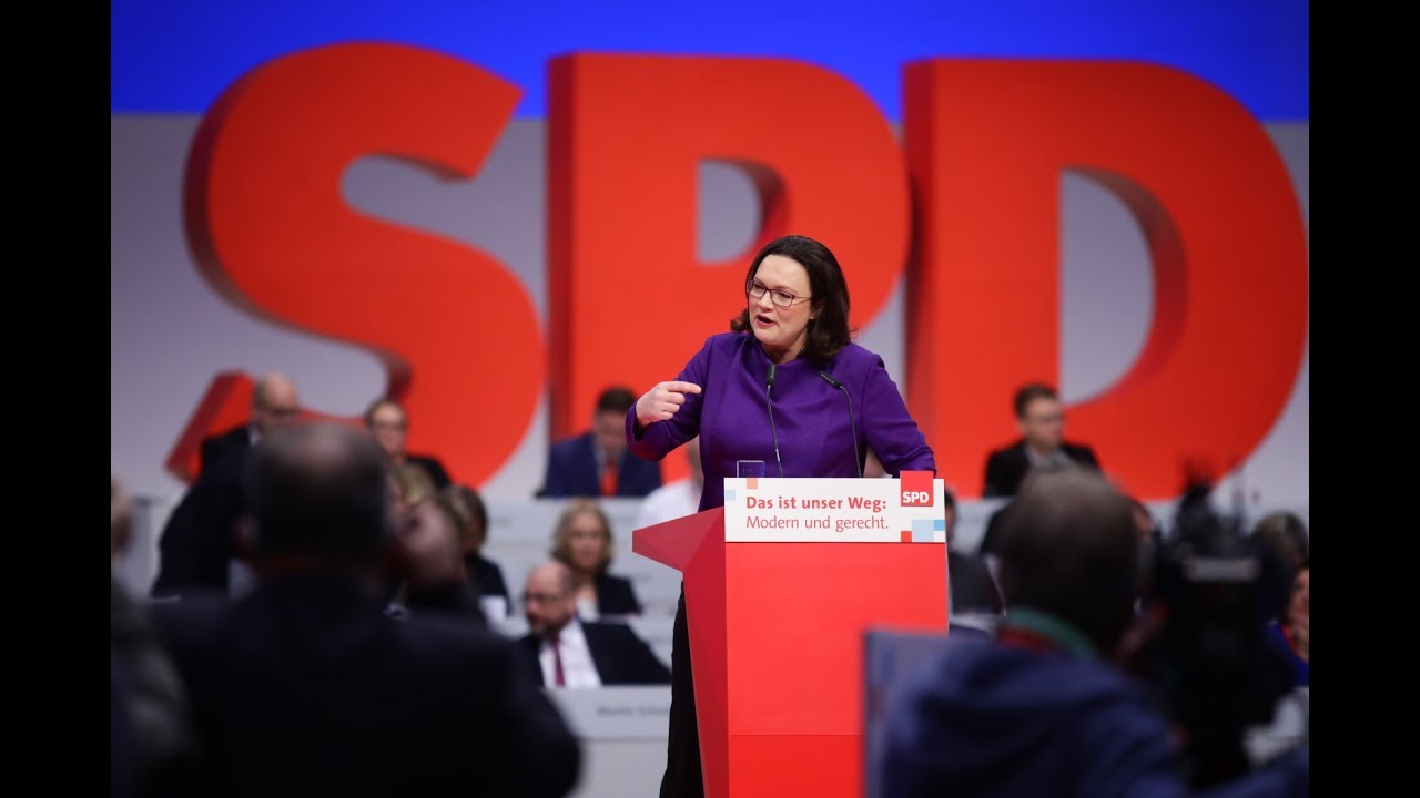 Rede von Andrea Nahles, 8.12.2017