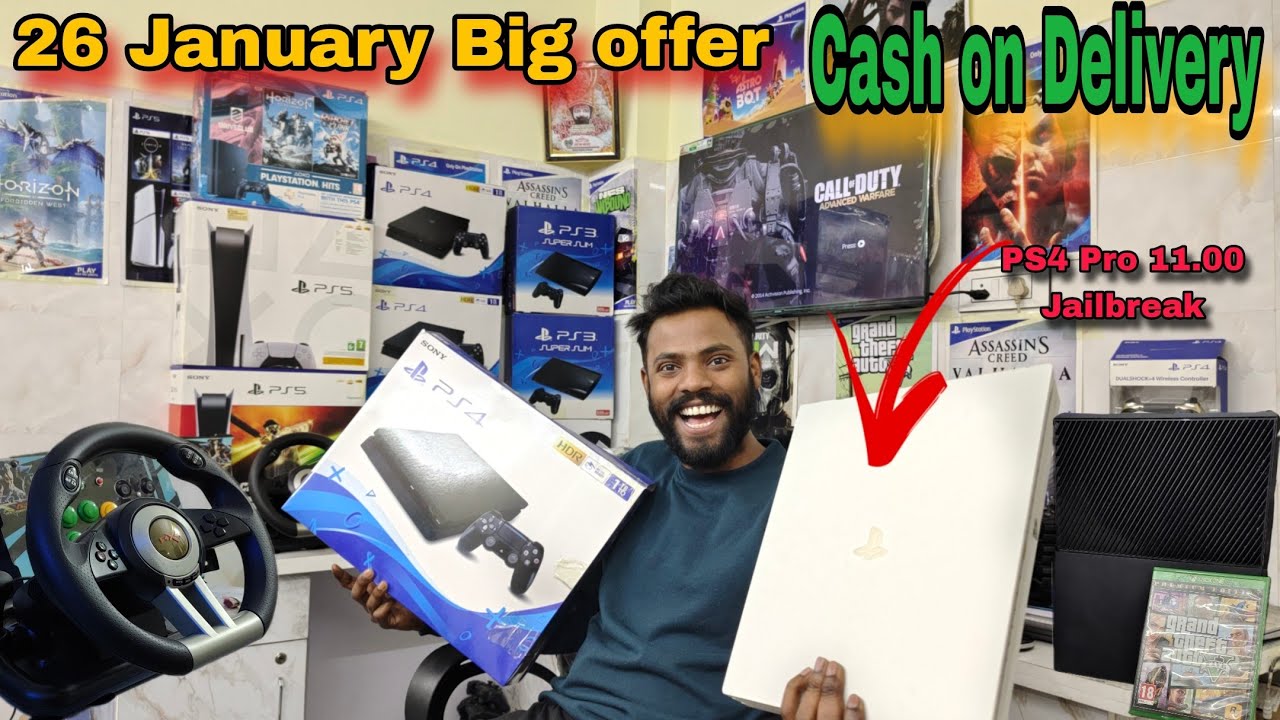 Big Offer On PlayStation 26 January | Cheapest Playstation Shop | Second hand PSP Ps2 Ps3 PS4 PS5